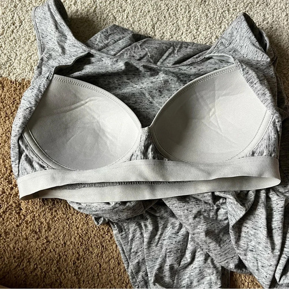 Gray Maxi Dress with Built in Bra from Uniqlo - Picture 5 of 5